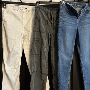 Lot of 3 American Eagle Outfitters Jeans/Pants